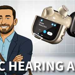 Cearvol Wave OTC Hearing Aids with Touchscreen - AI-Enhanced Clarity Anytime, Anywhere
