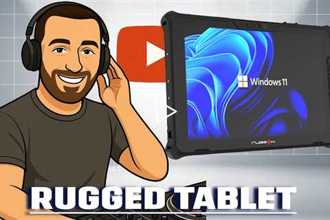 RuggON SOL 7 Tablet - First 12” Rugged tablet w/ Intel® Arrow Lake Processors & Built-in AI