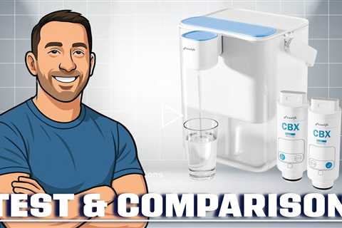 Frizzlife 1µm Electric Water Filter Pitcher vs Waterdrop Electric Water Filter Pitcher & Brita pd
