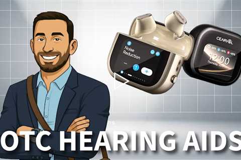 Cearvol Wave OTC Hearing Aids with Touchscreen - AI-Enhanced Clarity Anytime, Anywhere