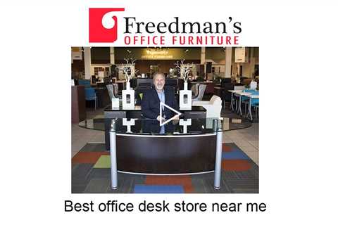Best office desk store near me - Freedman's Office Furniture
