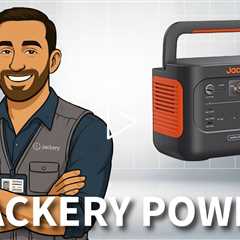 Jackery Solar Generator 1000 v2 - 1070Wh capacity, 1500W AC Output, 3000W Peak Output