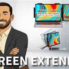 MagicRaven 14in 1080P IPS Portable Monitor - USB-C/HDMI Port, for Win/Mac/Android/Switch/PS5/Xbox pd