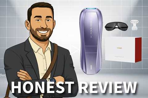 Ulike Air 10 Laser Hair Removal Device - AMAZING Results, Ice Cool, Dual Lights