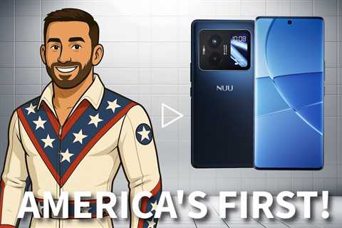 NUU B40 5G Android Smartphone - America's first duo AMOLED screens interface -120 Hz Refresh Rate