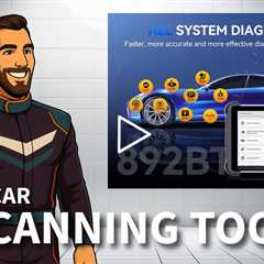 MUCAR 892BT AI Assisted Bidirectional Scan Tool - Full System OBD2 Scanner - ECU Coding pd