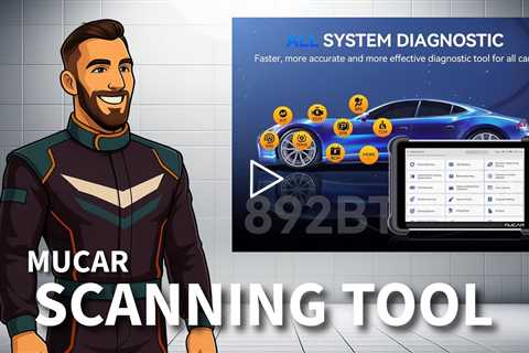 MUCAR 892BT AI Assisted Bidirectional Scan Tool - Full System OBD2 Scanner - ECU Coding pd
