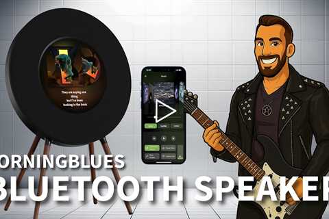 MorningBlues Record R1 - Smart Interactive APP, Powered by Jamo Sound, Anti-glare HD Display