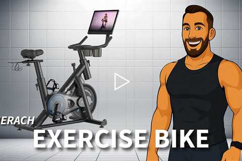 Merach S26 Aura Exercise Bike with HD Screen