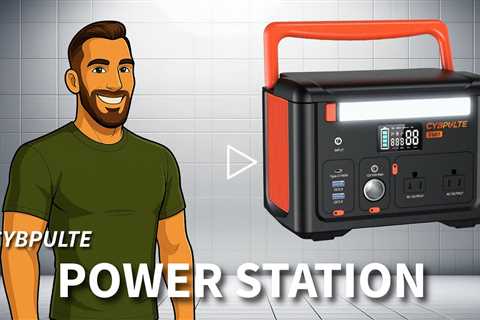 CYBPULTE Portable Power Station for Big Power Needs ⭐️⭐️⭐️⭐️⭐️