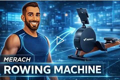 Merach R7 Pro-Grade Magnetic Rowing Machine for Home