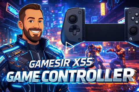 GameSir X5s Wireless Mobile Game Controller - Anti-Drift GameSir™ Hall Effect Sticks, Lightweight pd