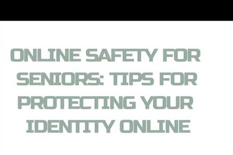 Learn how to recognize and avoid online scams with this practical guide for seniors. Stay safe and..