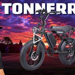 Tonnerrey T8 3000W Best Budget Moped-style Electric Bike 2026 - 3000W peak dual motors 60V 30Ah p