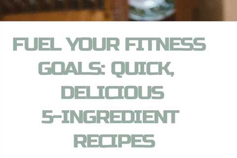 Simplify your meal prep routine with these efficient recipes.