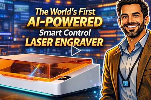 TOOCAA NOVA AI-Powered Laser Engraver - The World's First AI-Powered Smart Control Laser Engraver