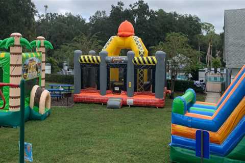 Bounce Houses and Weekend Gatherings on Spacious Greens