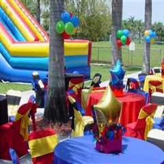Bar Decor and Accessories Trends for Events Featuring Bounce House Rentals