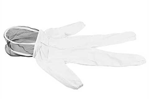 Kids Beekeeping Suit with Veil Hood, White