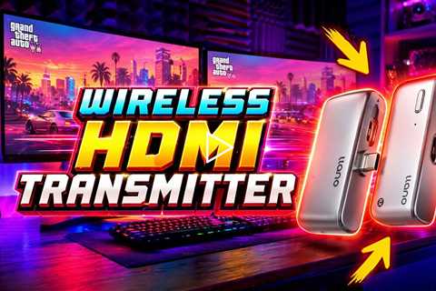 Llano S850 Upgraded Type C Wireless HDMI Transmitter and Receiver - Point-to-Point Screen Casting