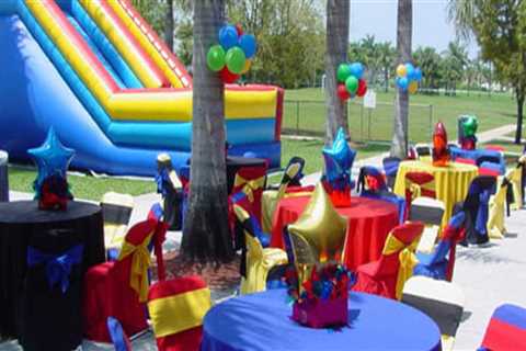 Bar Decor and Accessories Trends for Events Featuring Bounce House Rentals