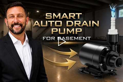 Tired of Constantly Emptying Your Dehumidifier? | Smart Auto Drain Pump for Basement