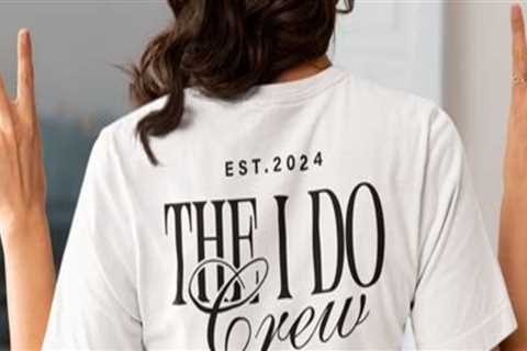 Enhance Your Wedding with Custom T-Shirts & Florals