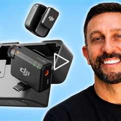 DJI Mic Mini - Cost-effective Mic for Content Creators, 400m Range, Easy to Use