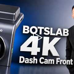BOTSLAB G300H 4K Dash Cam, STARVIS 2 Sensor, Voice Control, WDR Night Vision 💰