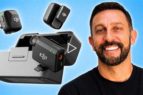 DJI Mic Mini - Cost-effective Mic for Content Creators, 400m Range, Easy to Use